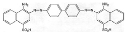 Figure 3. Congo Red, the first benzopurpurine dye (AGFA, 1884)